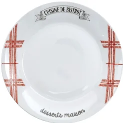 Assiette à dessert bistrot