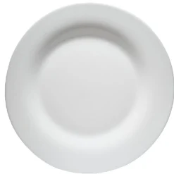 Assiette à dessert blanche opale x6