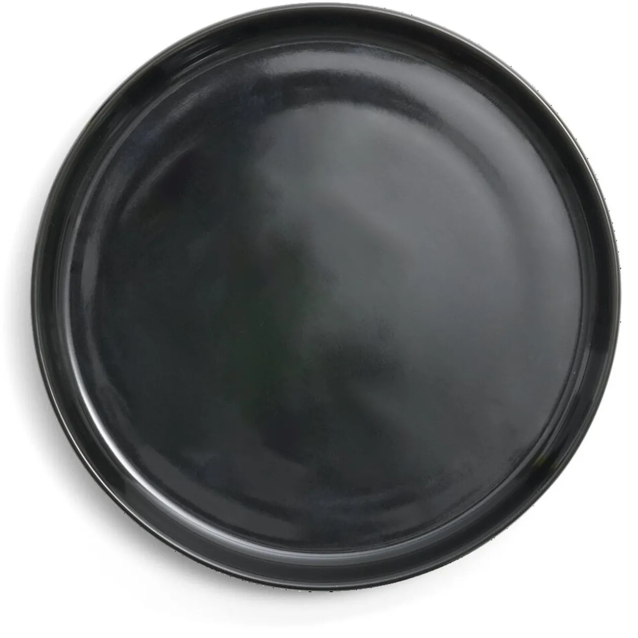 Assiette à dessert Oslo en grès noir Ø20cm