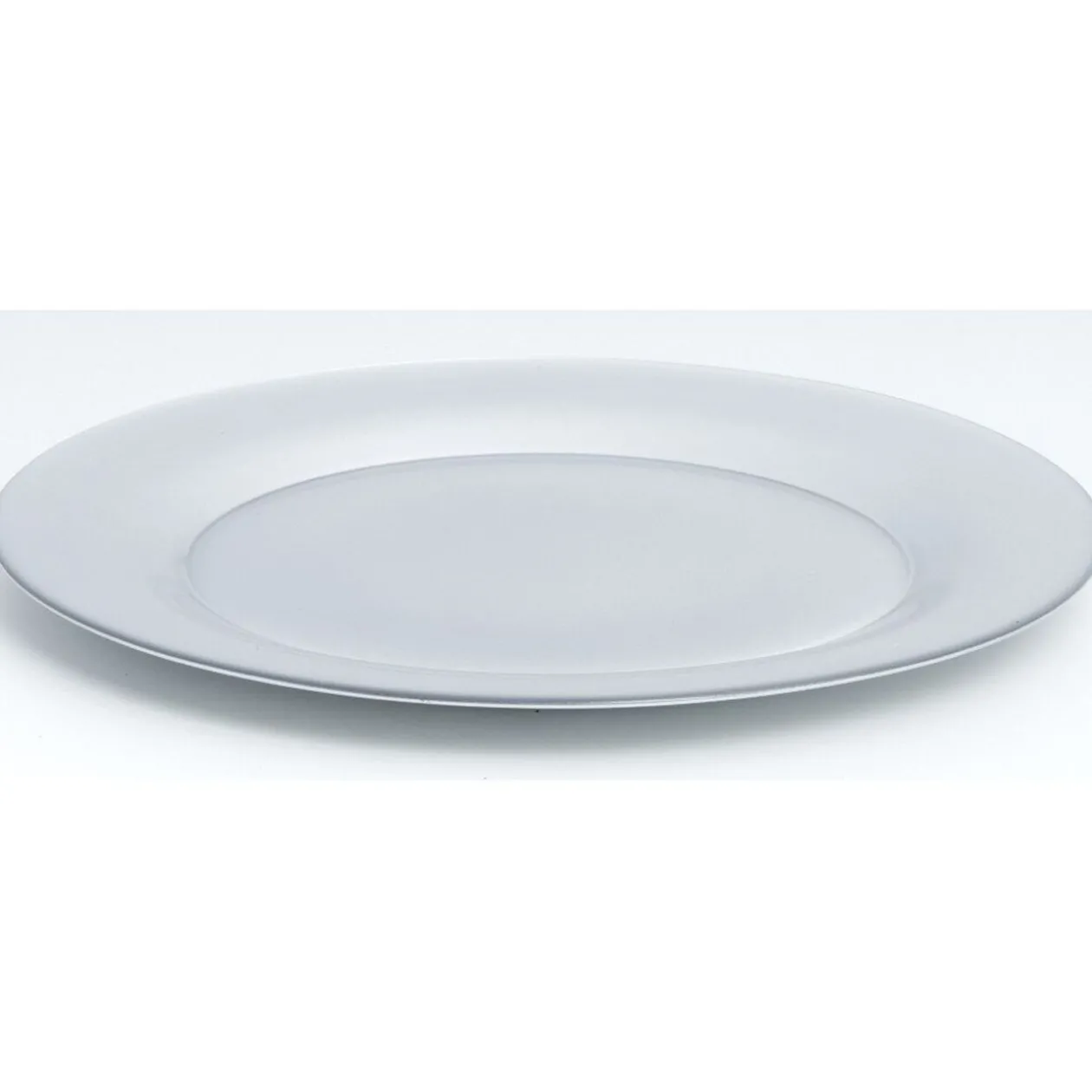 Assiette à dessert verre Zana givre étoiles dorées
