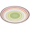 Assiette au motif bayadere