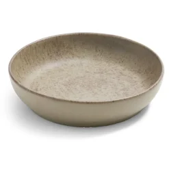 Assiette creuse Istanbul faïence marron Ø21cm