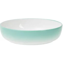 Assiette creuse porcelaine colorée Ø20cm