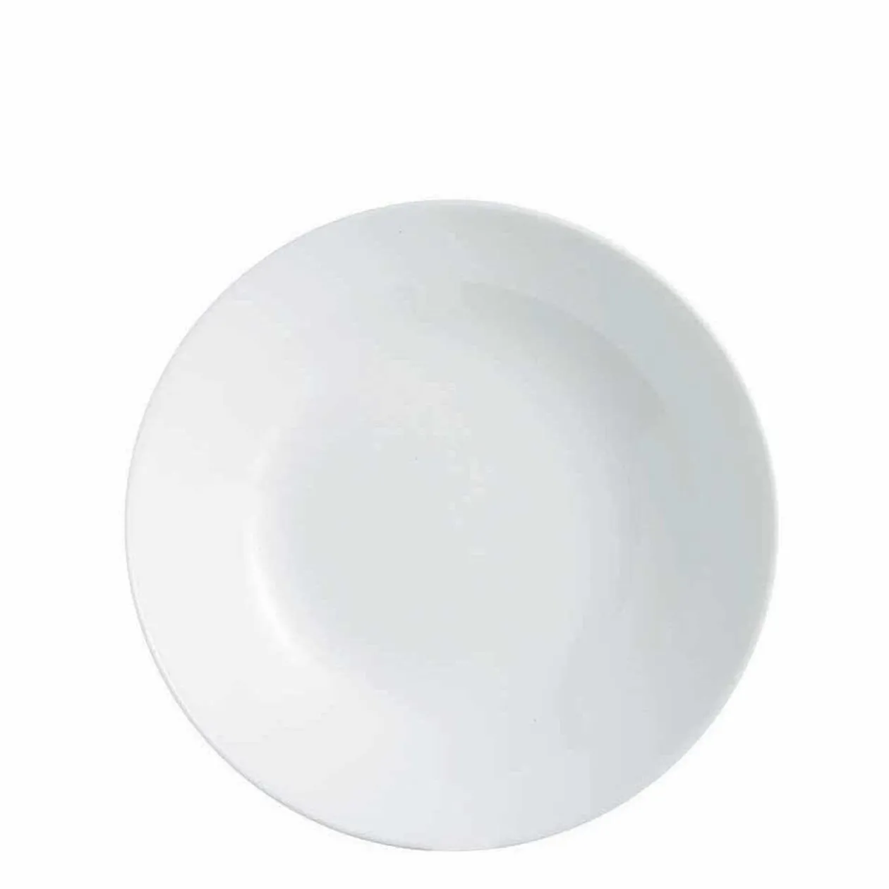 Assiette creuse ronde Ø20cm Luminarc opale blanche