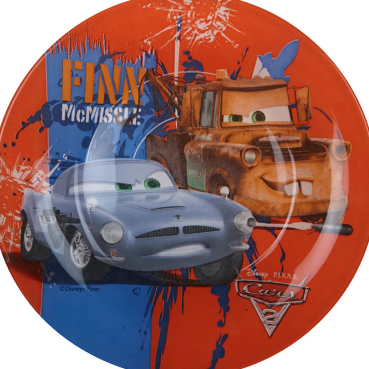 Assiette enfant à dessert Cars Disney