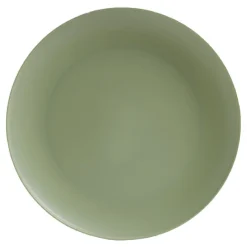 Assiette plastique réutilisable uni Ø23,5xH2cm