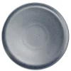 Assiette plate Julie en grès bleu Ø27cm