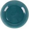 Assiette plate ronde Luminarc unie bleu foncé Zana