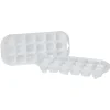 Bac à glaçons en plastique x 2