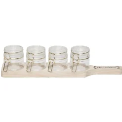 Bocal encastrable x4 avec planche de service