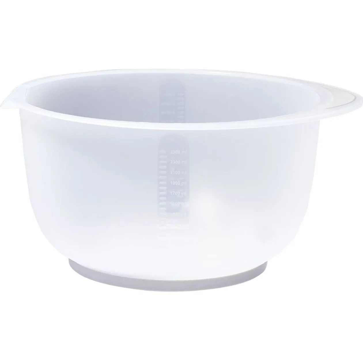 Bol à mixer antidérapant x3 transparent