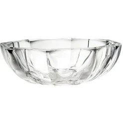 Bol Berlin octogonal en verre transparent ø 25 cm