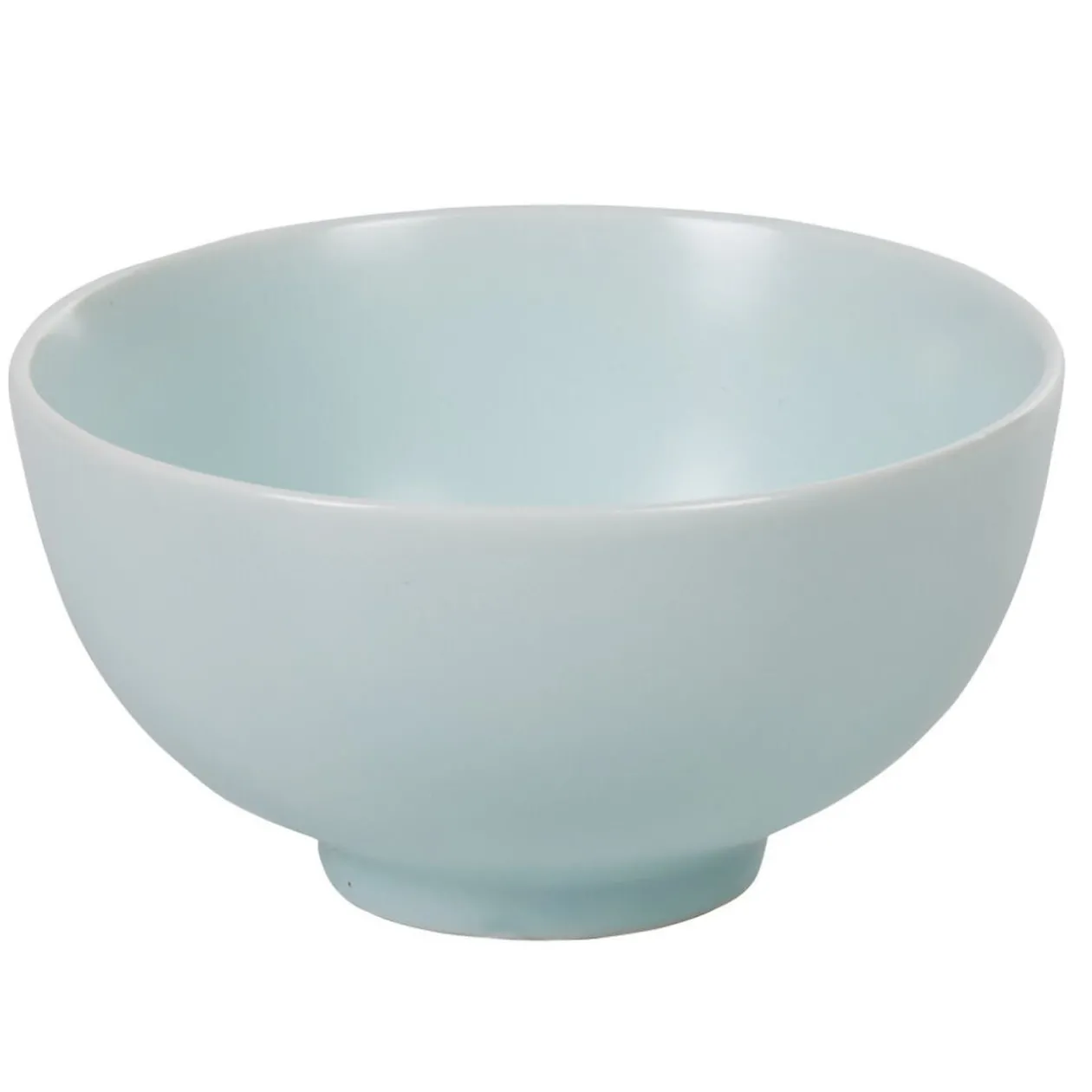 Bol petit déjeuner gris clair en porcelaine petit format