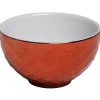 Bol rouge en grès
