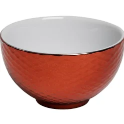 Bol rouge en grès