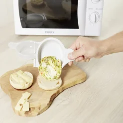 Boîte à oeuf pour cuisson micro-ondes 17,5x11,5cm