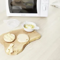 Boîte à oeuf pour cuisson micro-ondes 17,5x11,5cm