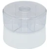 Boîte à thé ronde transparente