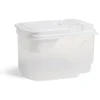 Boîte de conservation en plastique avec bec verseur 1,5L