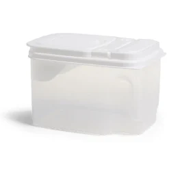 Boîte de conservation en plastique avec bec verseur 1,5L
