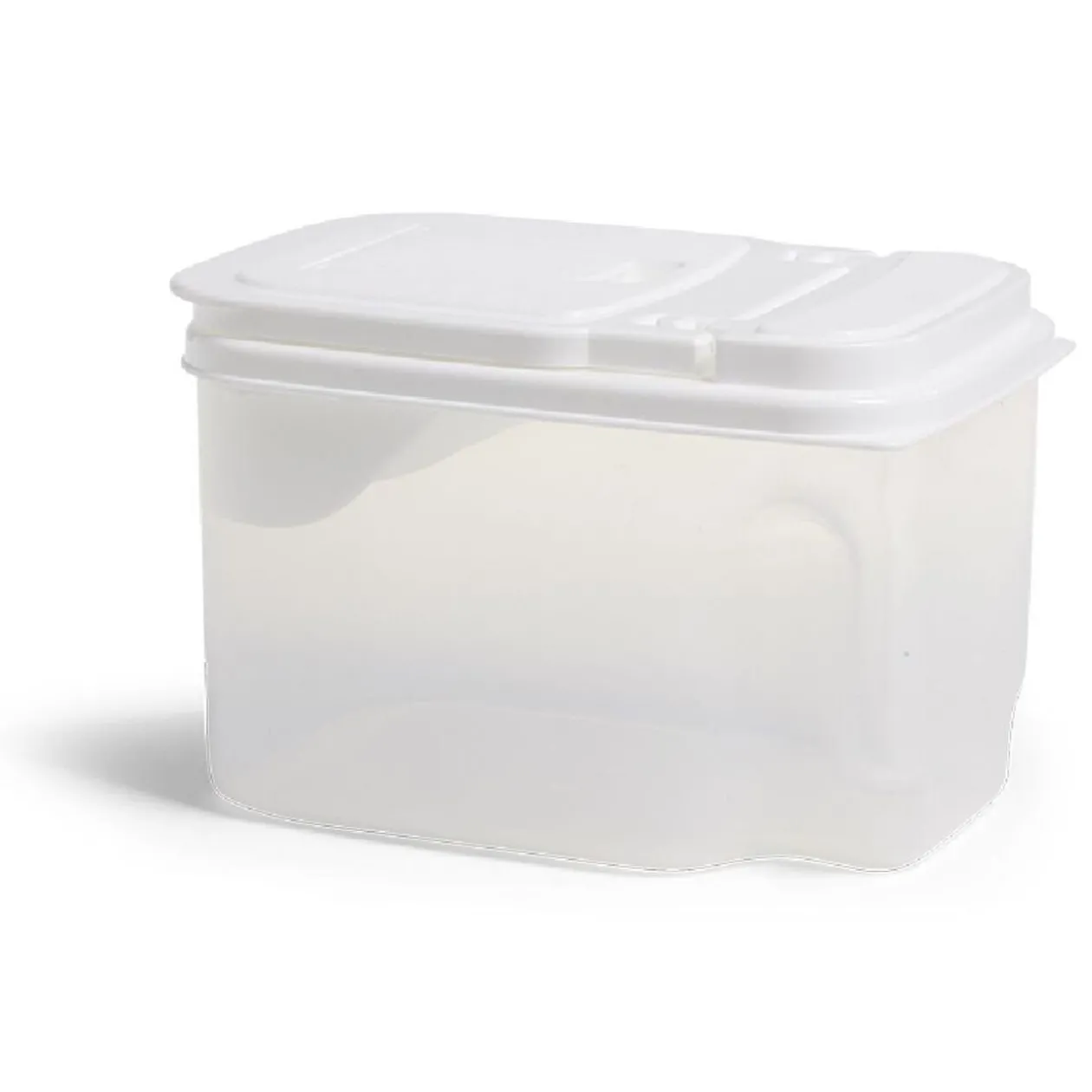 Boîte de conservation en plastique avec bec verseur 1,5L