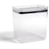 Boîte de conservation en plastique avec couvercle hermétique 2L