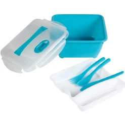Boîte Lunch box compartimenté avec couvert