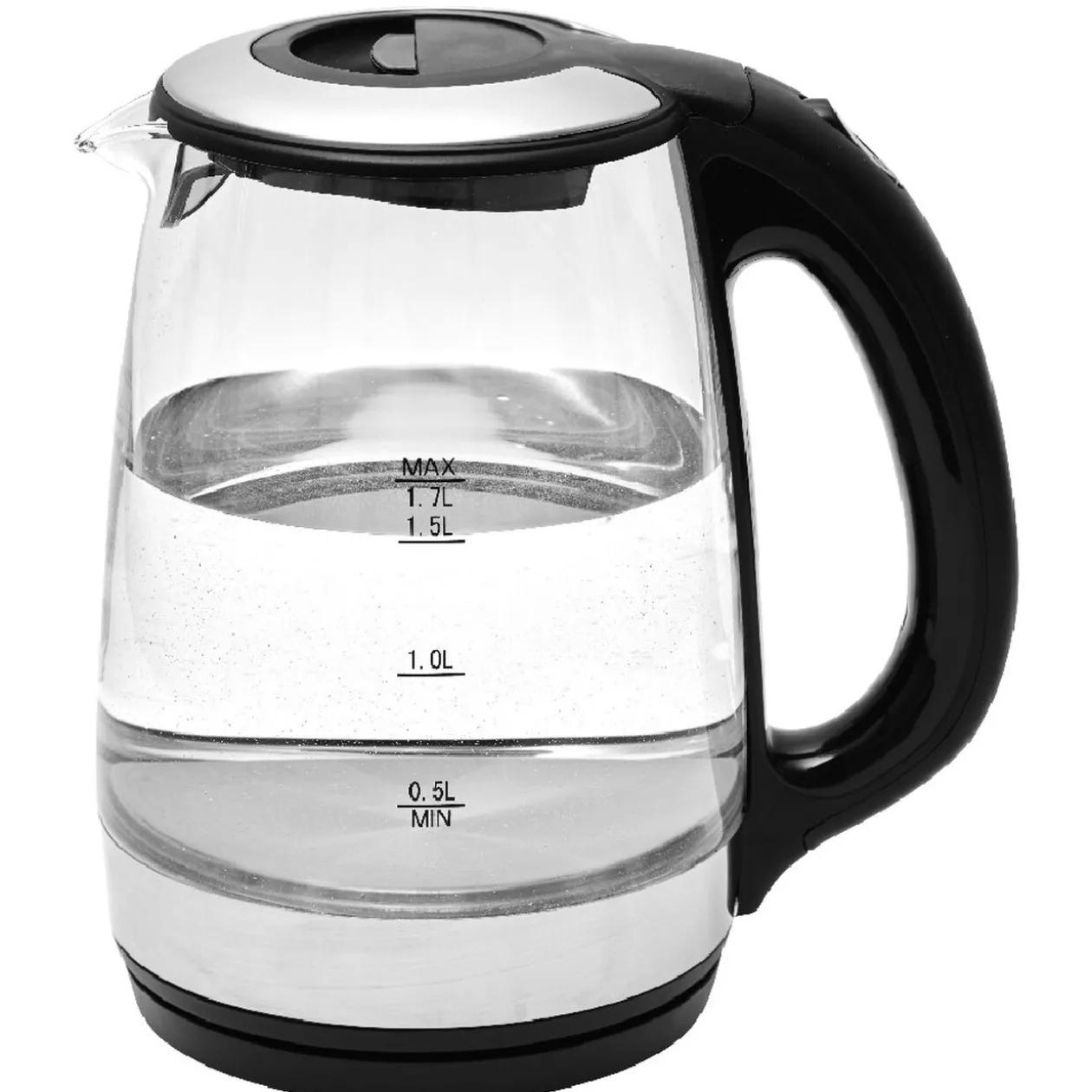 Bouilloire en verre Homday électrique 1,7L