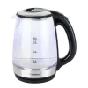 Bouilloire en verre Homday électrique à LED bleu 1,7L