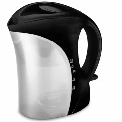 Bouilloire électrique Homday noir et blanc transparent 1 L