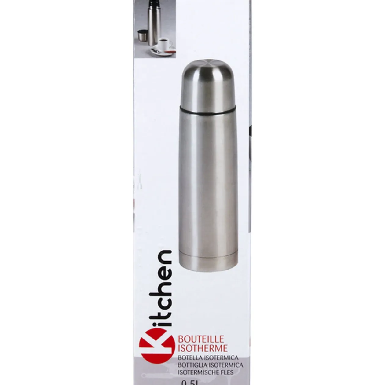 Bouteille isotherme inox