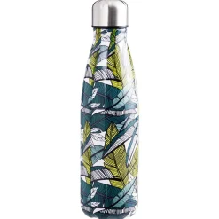 Bouteille isotherme inox imprimé tropical 500 ml