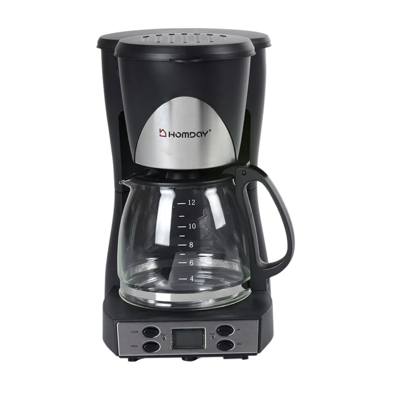 Cafetière électrique Homday noire
