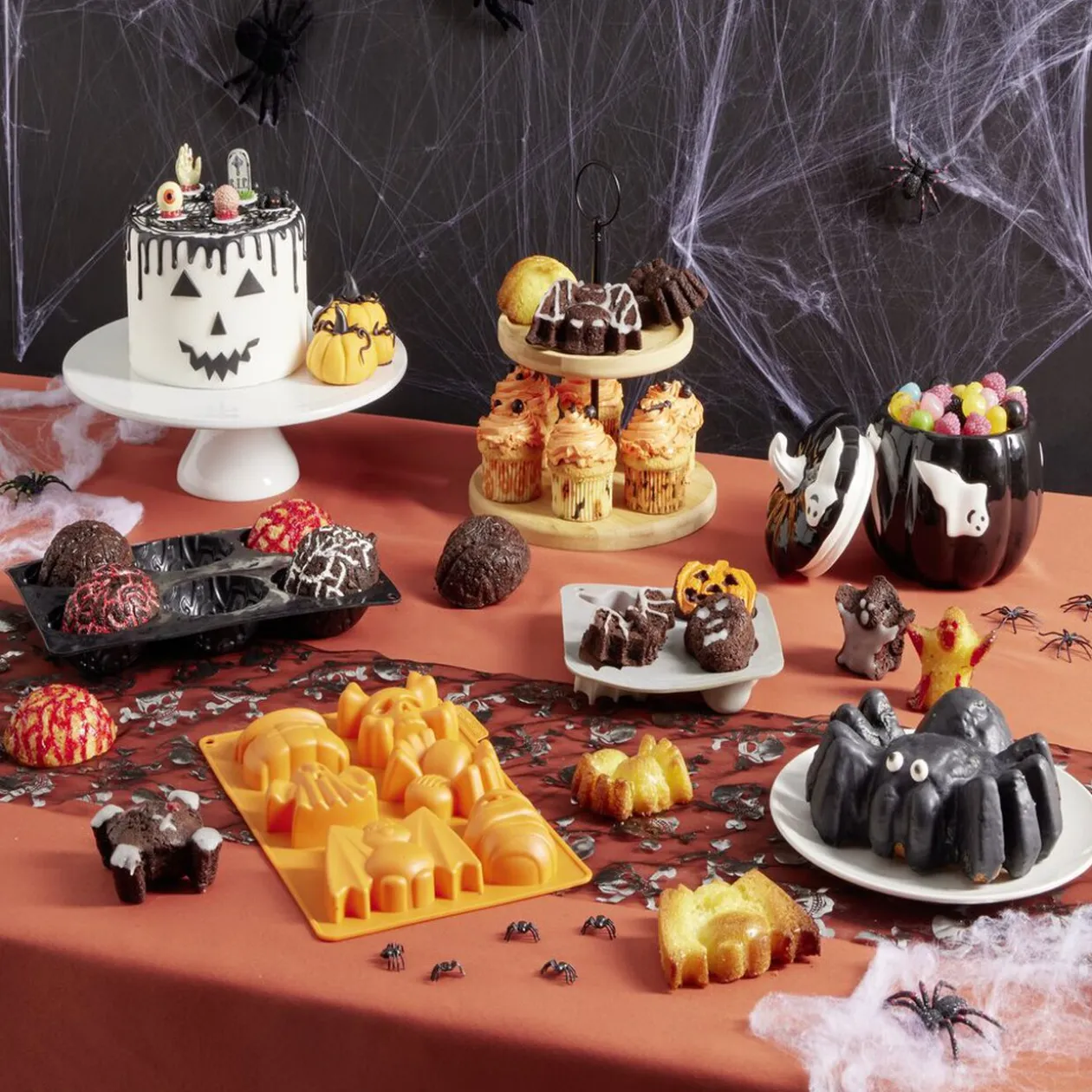 Caissette à muffin décor Halloween x150