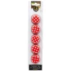 Caissette aluminium rouge et blanc x20