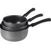 Casserole aluminium x3