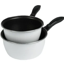 Casserole revêtement antiadhésif x2