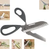 Ciseau santoku multifonctions avec étui de protection