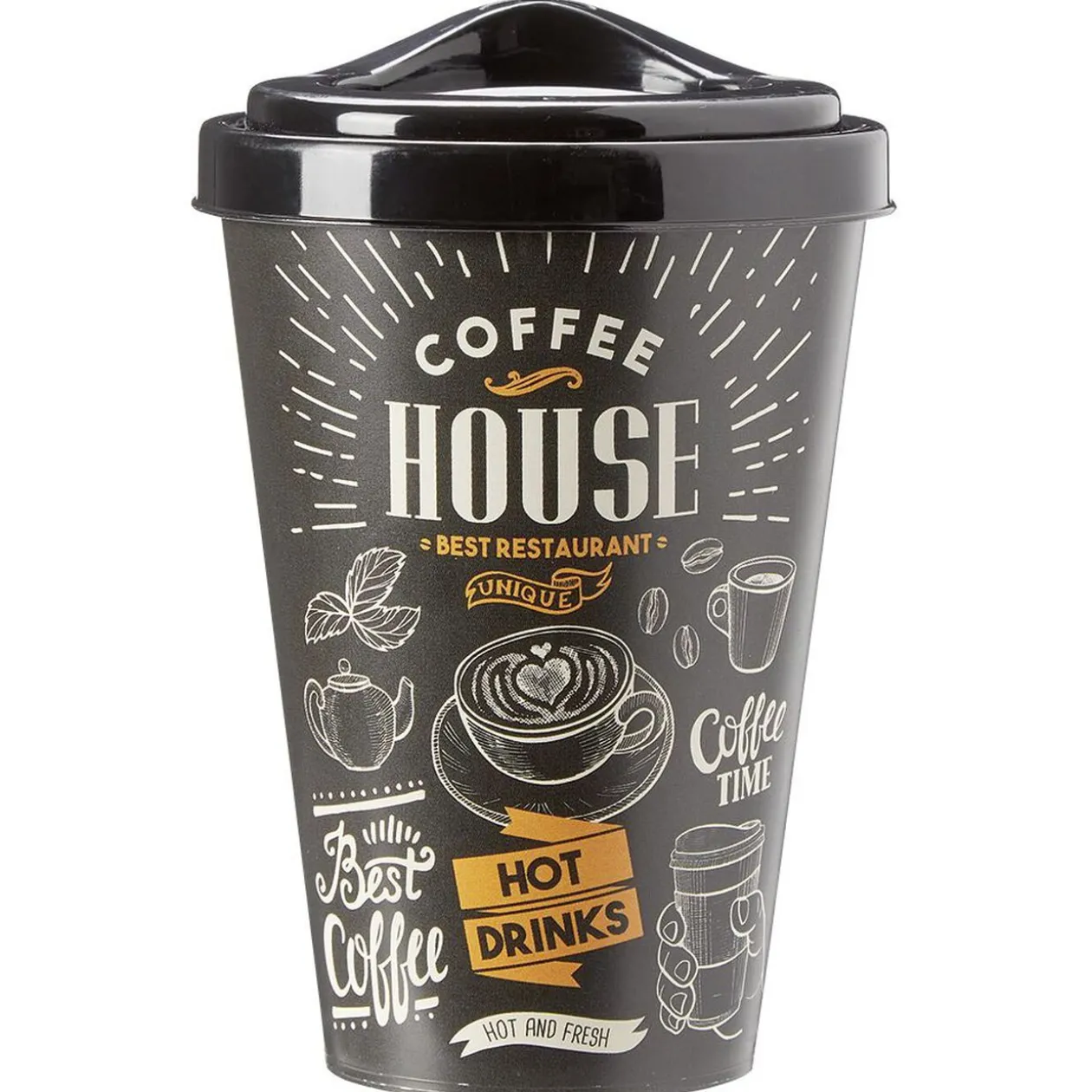 Coffee cup mug avec couvercle 400 ml