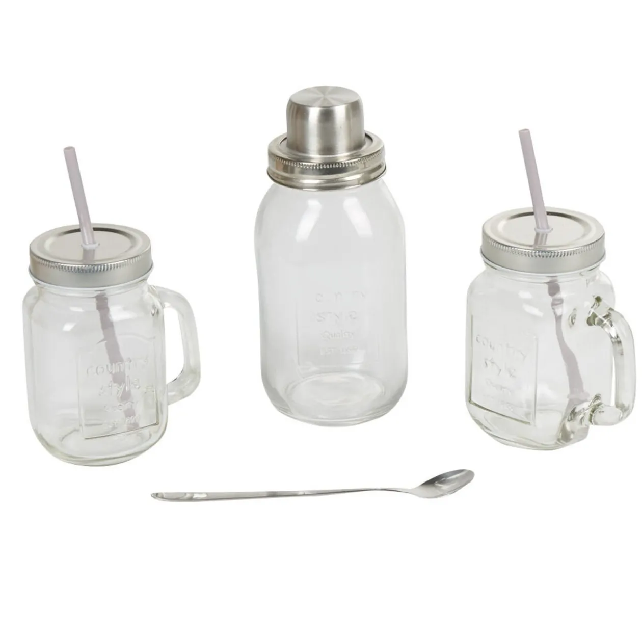 Coffret à cocktail avec shaker inox