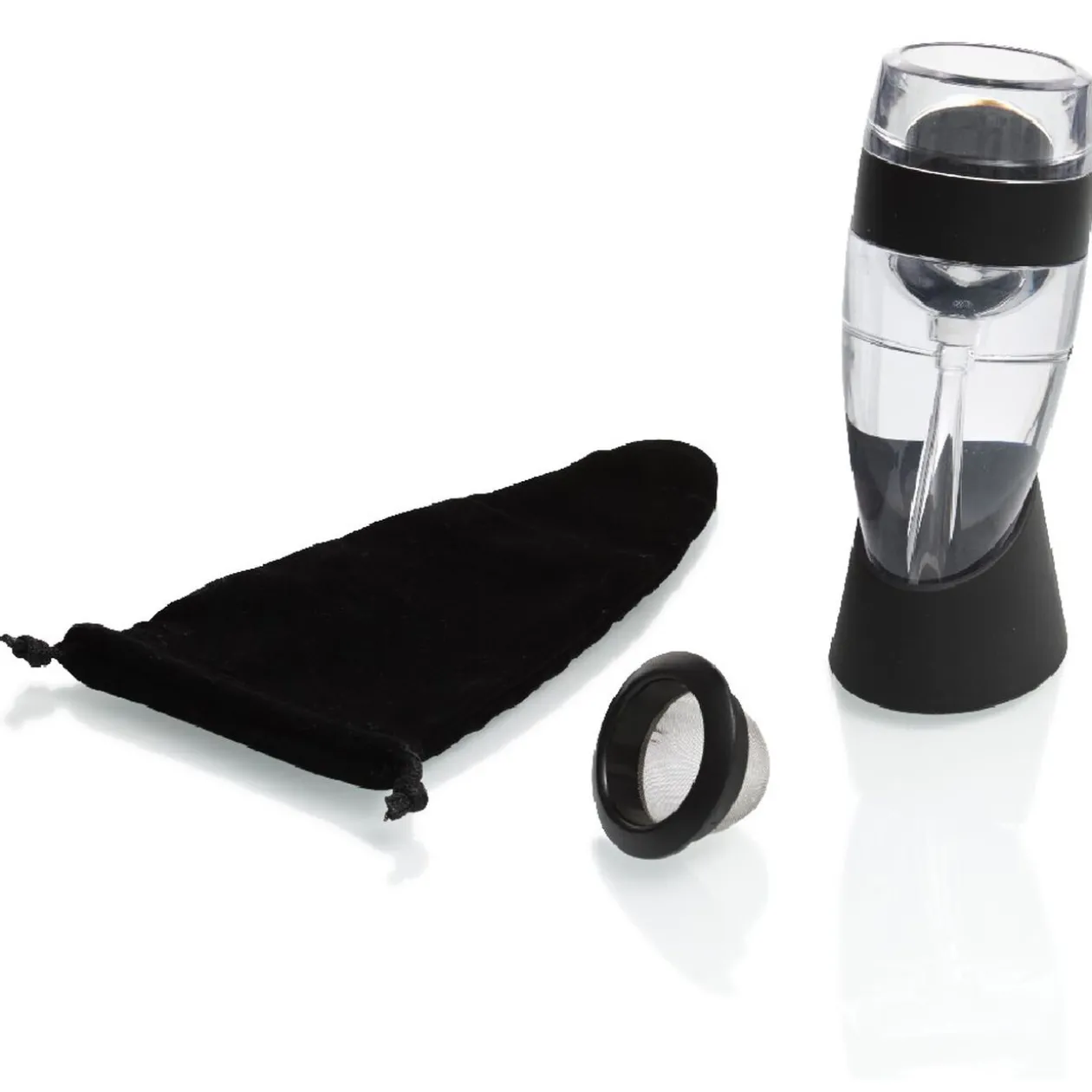 Coffret aérateur de vin en verre