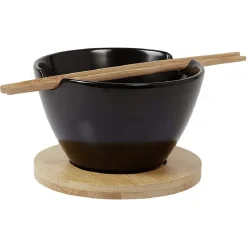 Coffret bol à Ramen avec support et baguettes