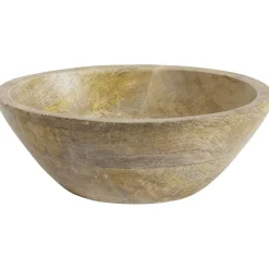Coupelle bois marron Ø19,5cm
