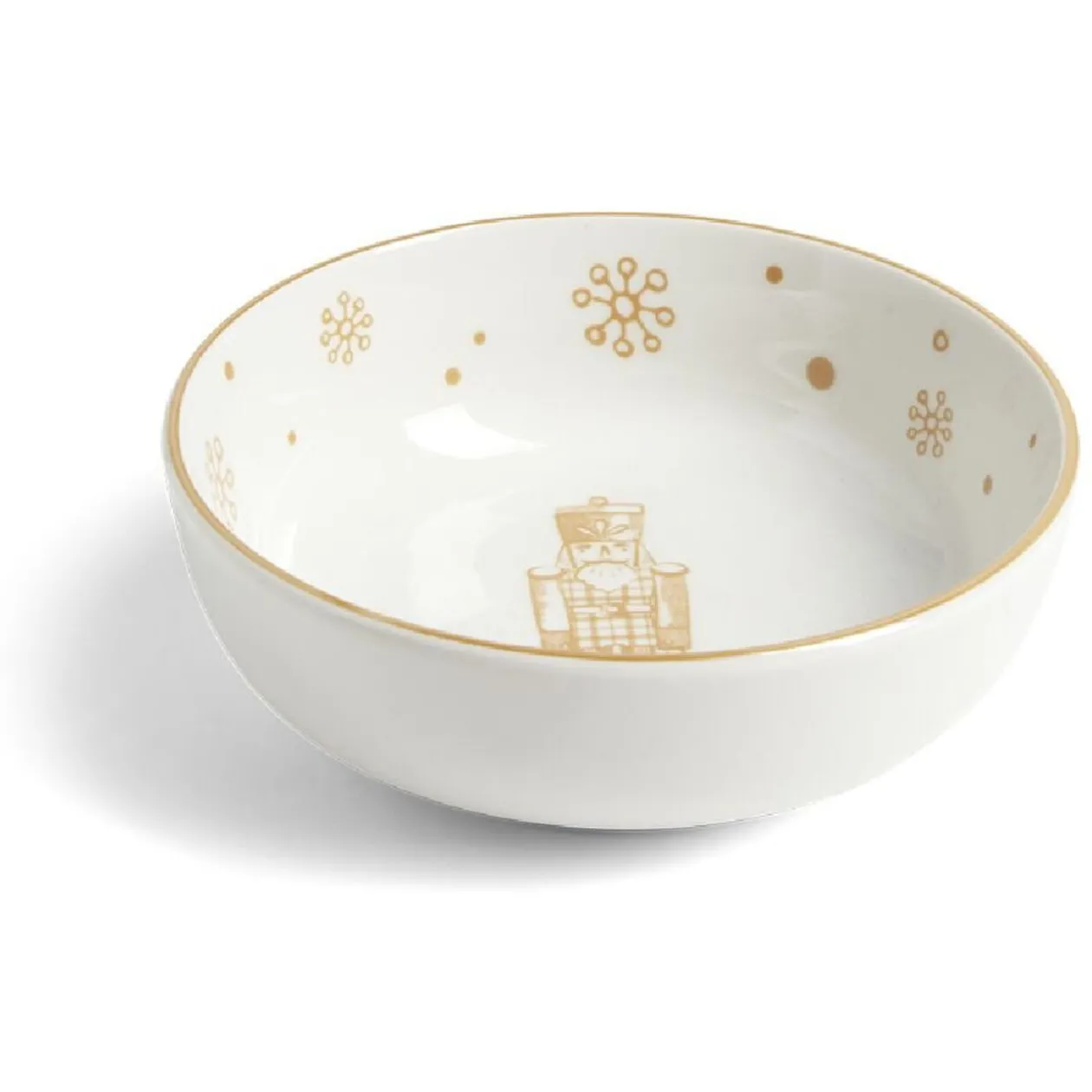 Coupelle Noël porcelaine Ø12cm - 2 modèles