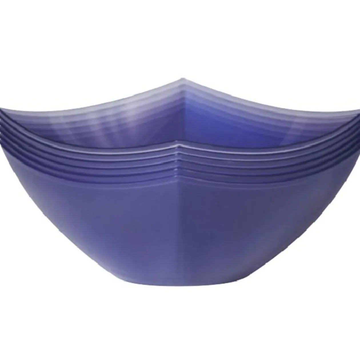 Coupelle plastique violet x6