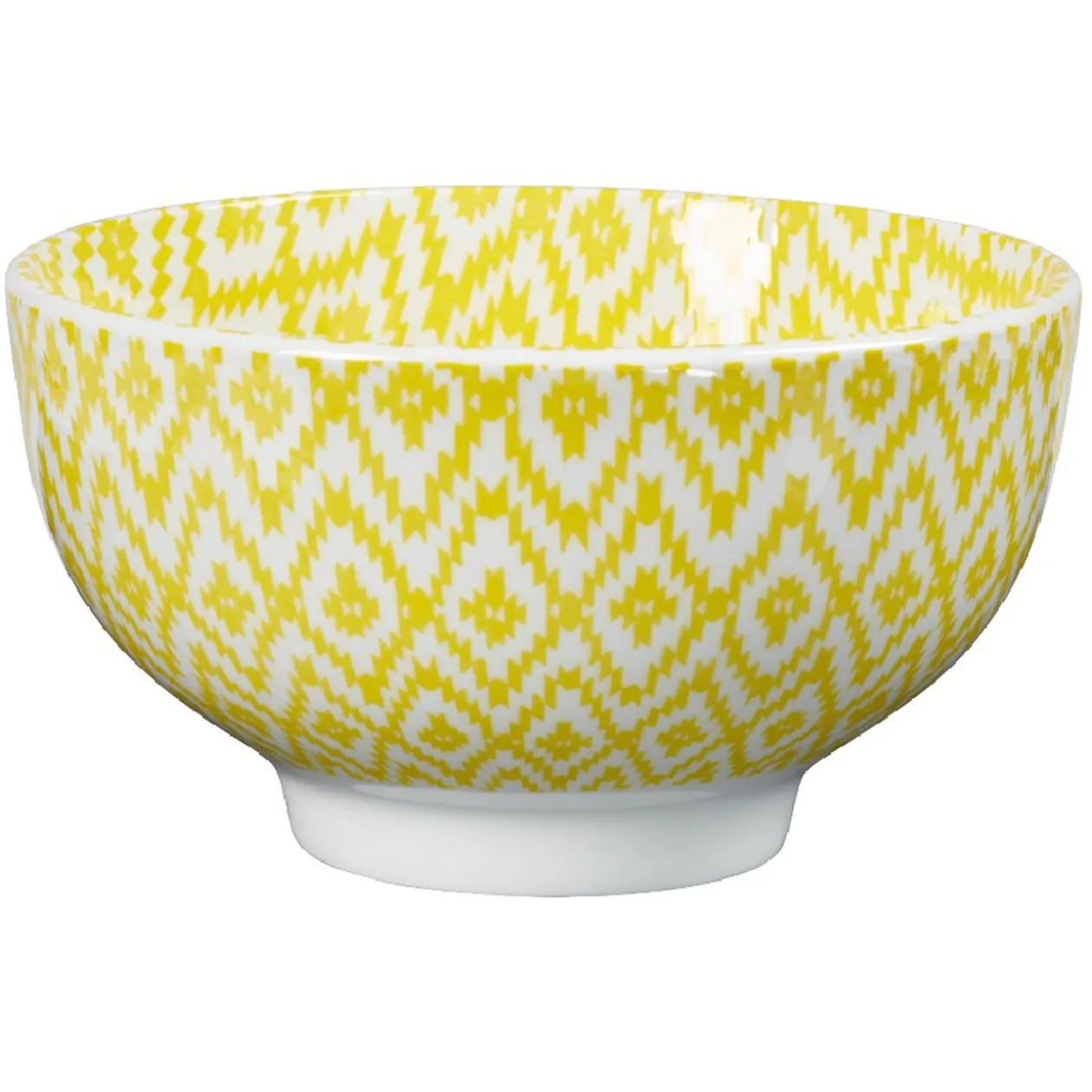 Coupelle porcelaine décor géométrique