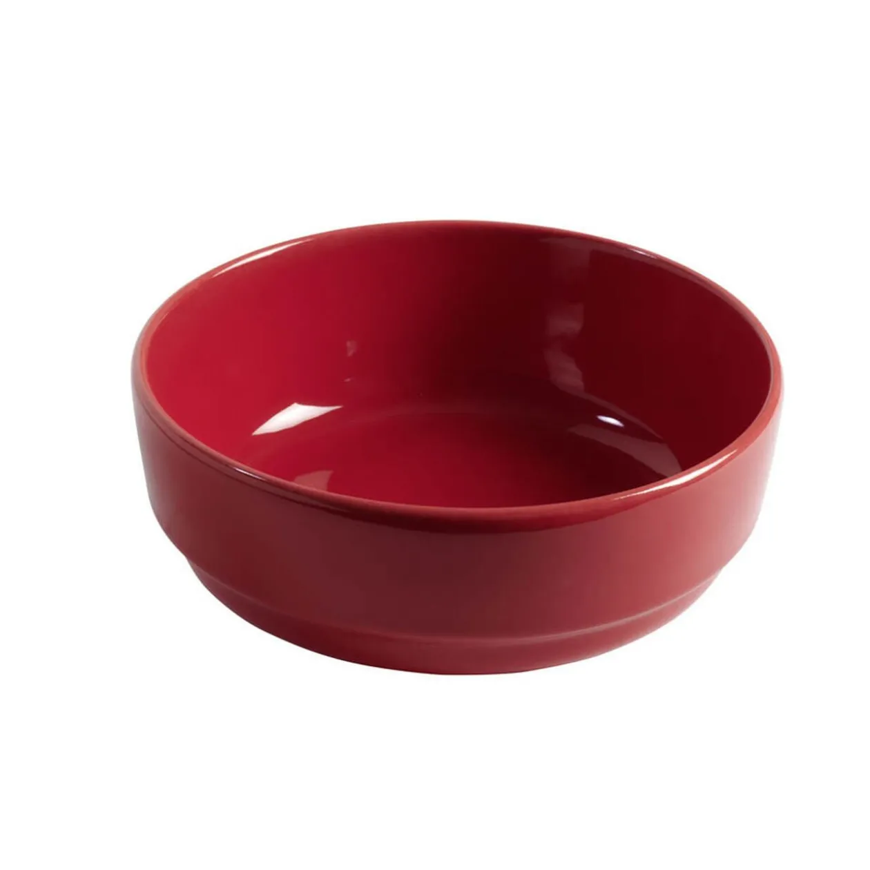 Coupelle ronde Oslo rouge