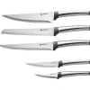 Couteau de cuisine en inox Alpina x 5