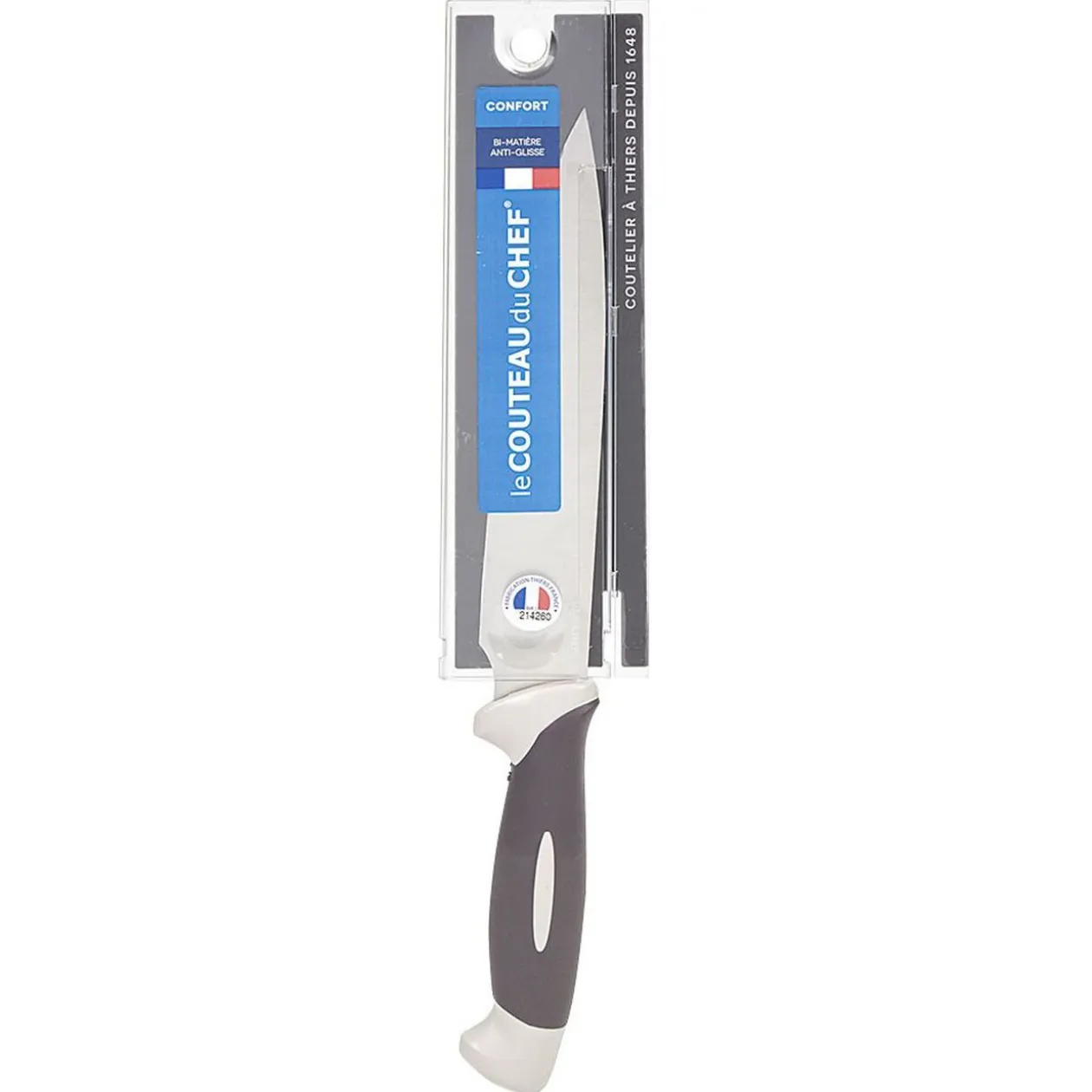 Couteau du chef bi matière lame inox 17 cm
