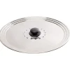 Couvercle anti éclaboussures en inox Ø32 cm